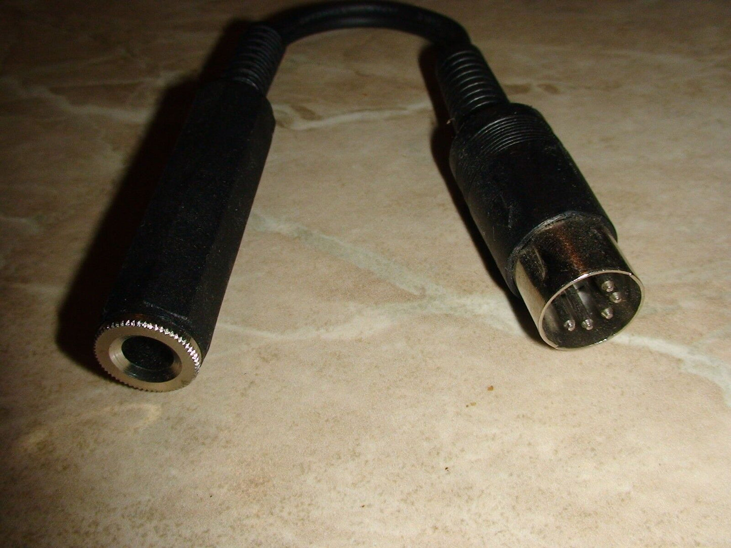 5DIN To JACK 6.35 1/4 Cable Adapter Soviet USSR 5PIN 5 DIN 5 PIN