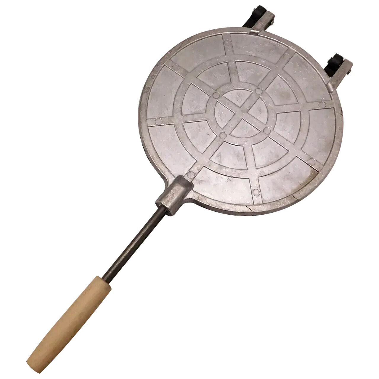 Sweet Waffle Maker Russian Cookie Baker Mold Form Olympics Trubochki Вафельные