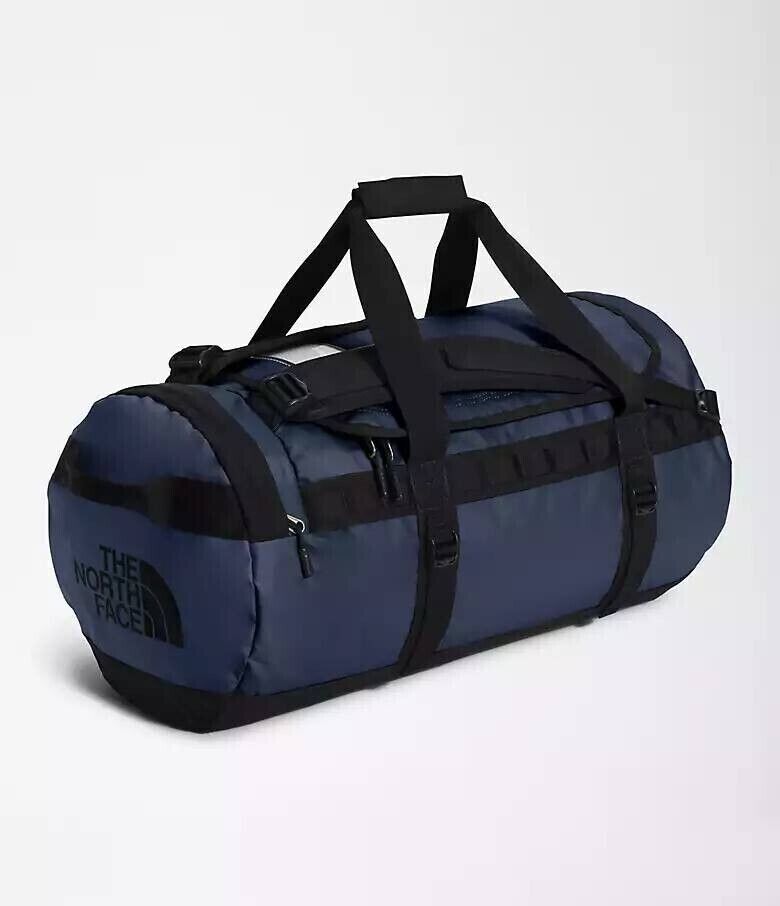 The North Face Base Camp Duffle Bag Backpack Dark Blue - Size M