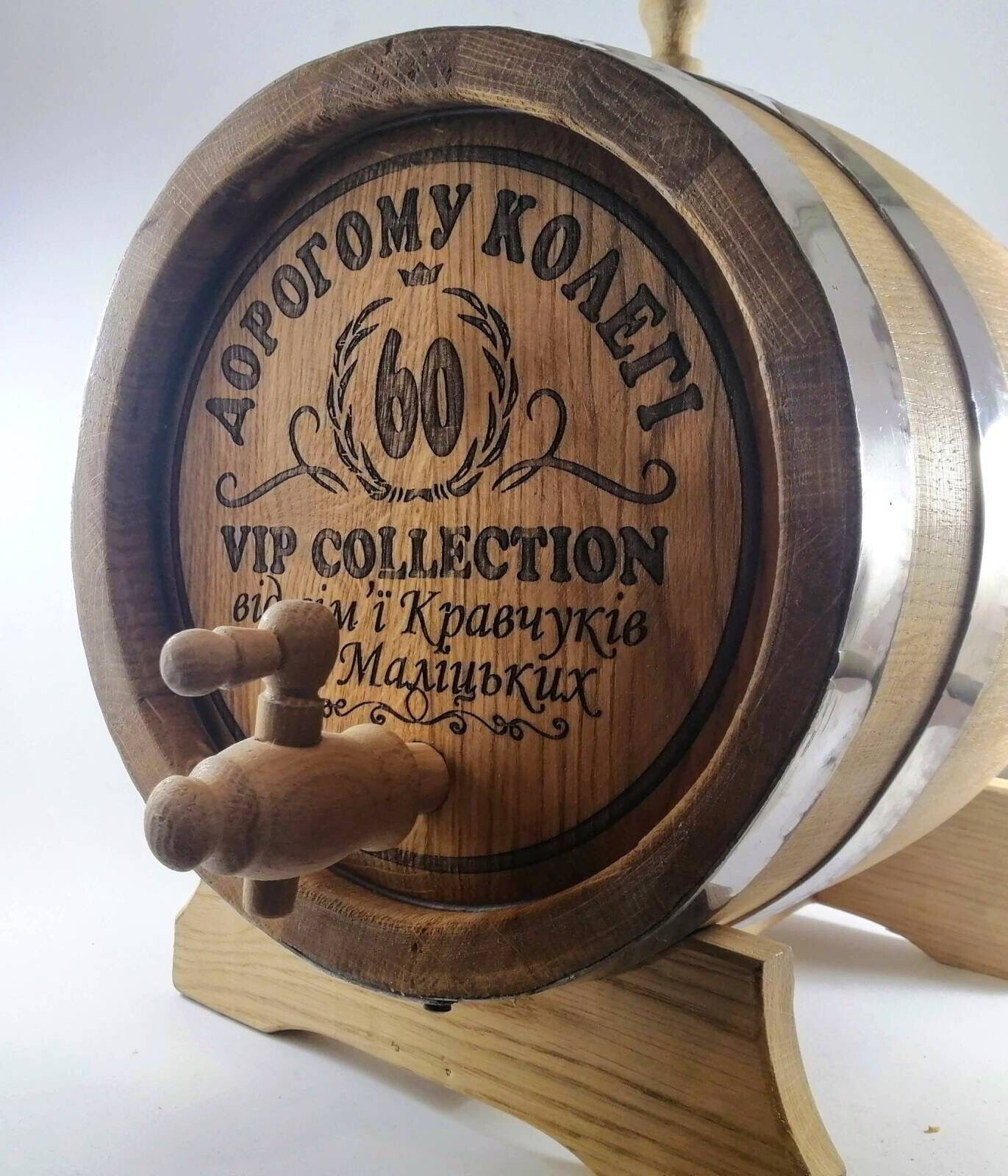 2.64 Gallon/10L Oak Barrel Keg Brandy Wine Drinks Whisky Beer Sake Rum Bourbon