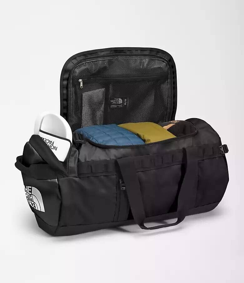 The North Face Base Camp Duffle Bag Backpack Black - Size M
