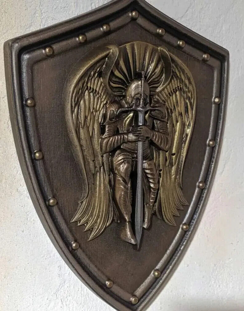 NEW Wood Panno Wall Warrior of Light 35x50cm Decor Gift Panno Art Gift