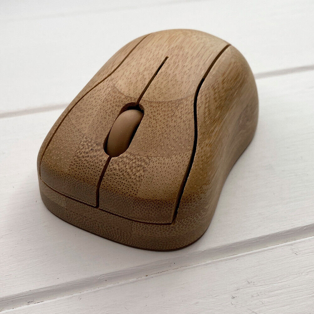 Exclusive Wood Mouse Bluetooth Wireless TV Notebook PC Wooden