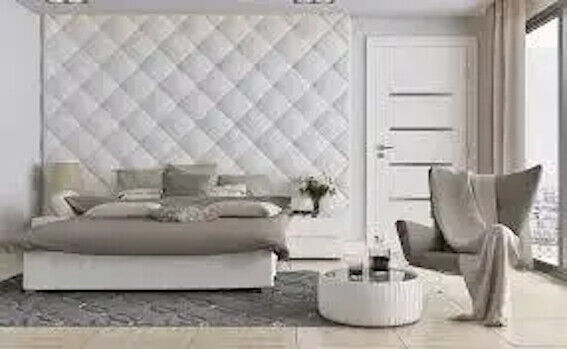 2pcs Panels Wall ABS Stone Art Plastic Mold Decor 3D Plaster Tile Form Design