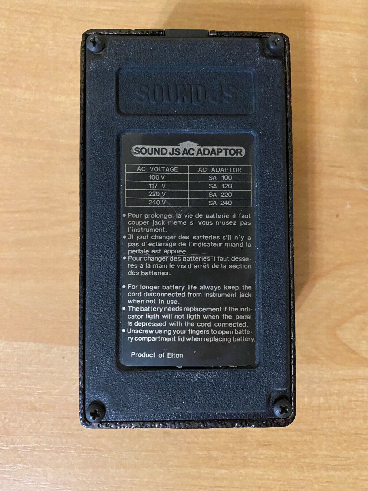 Sound JS CE-7 Dual Stereo Chorus Pedal Vintage Cold War