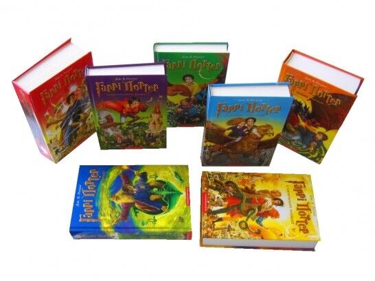 7pcs Book in Ukrainian - Harry Potter Complete Kids Book Series Rowling Гаррі Поттер