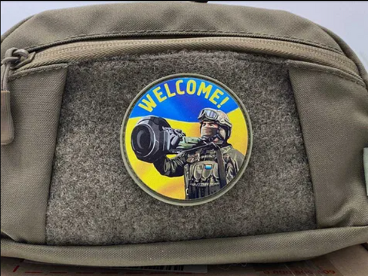 Ukraine Patch Welcome to Ukraine War Soldiers Ukrainians "Alive Patch"