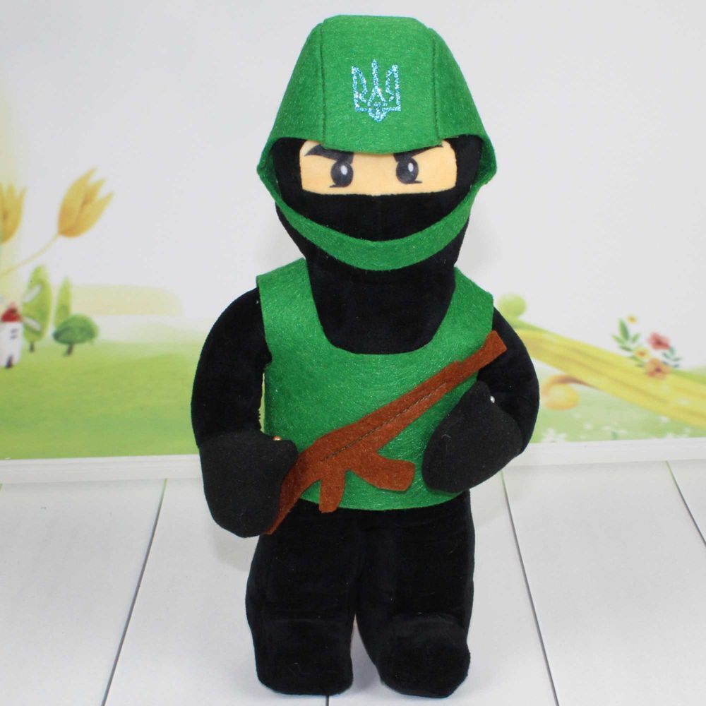 12" Soft Plushie Ukrainian Soldier Army Toy Support Ukraine War 2022 NEW 32cm