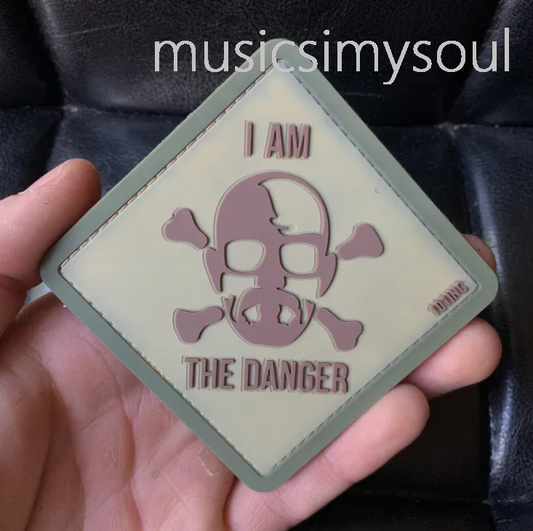 Ukraine patch 3D hook and loop closure 101INC - I am the danger
