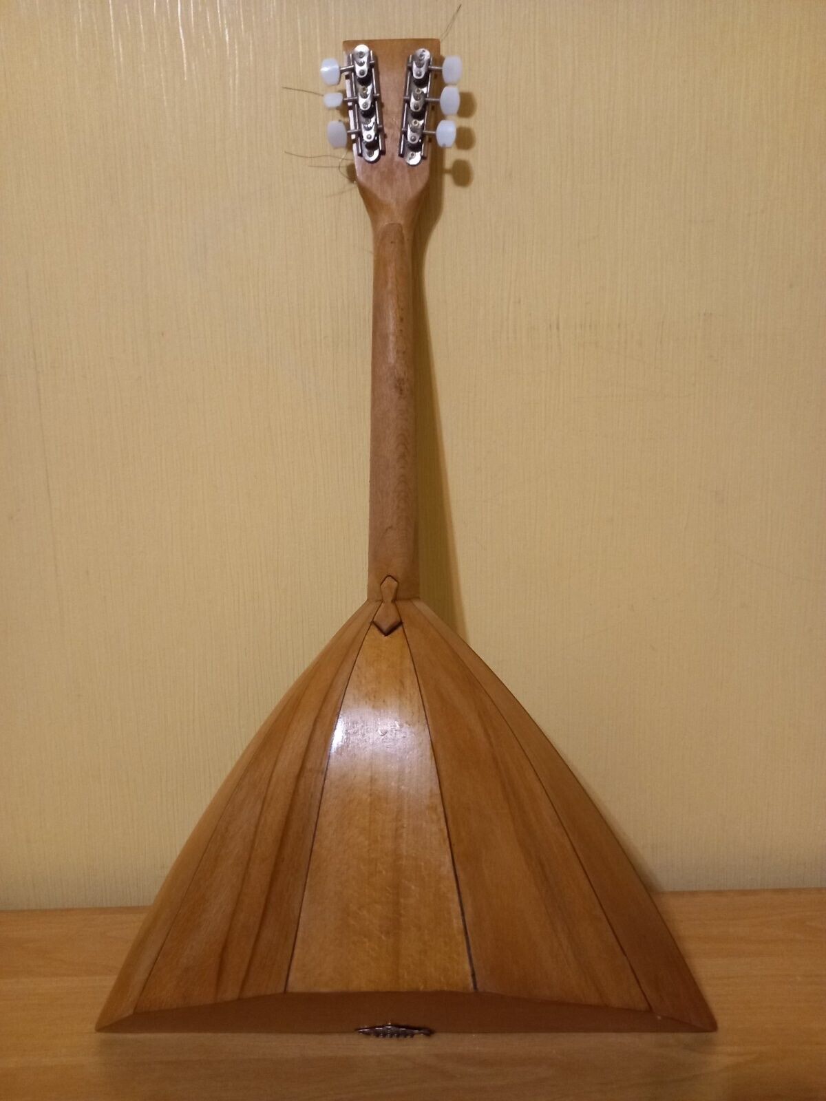 Balalayka Folk Instrument USSR Soviet Balalaika Hand Painted Cossack Kozak TOP