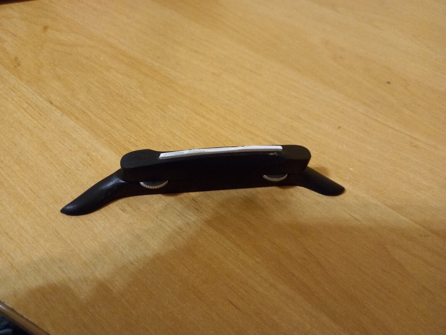 Bridge for Musima Record elecric guitar wood 6 strings