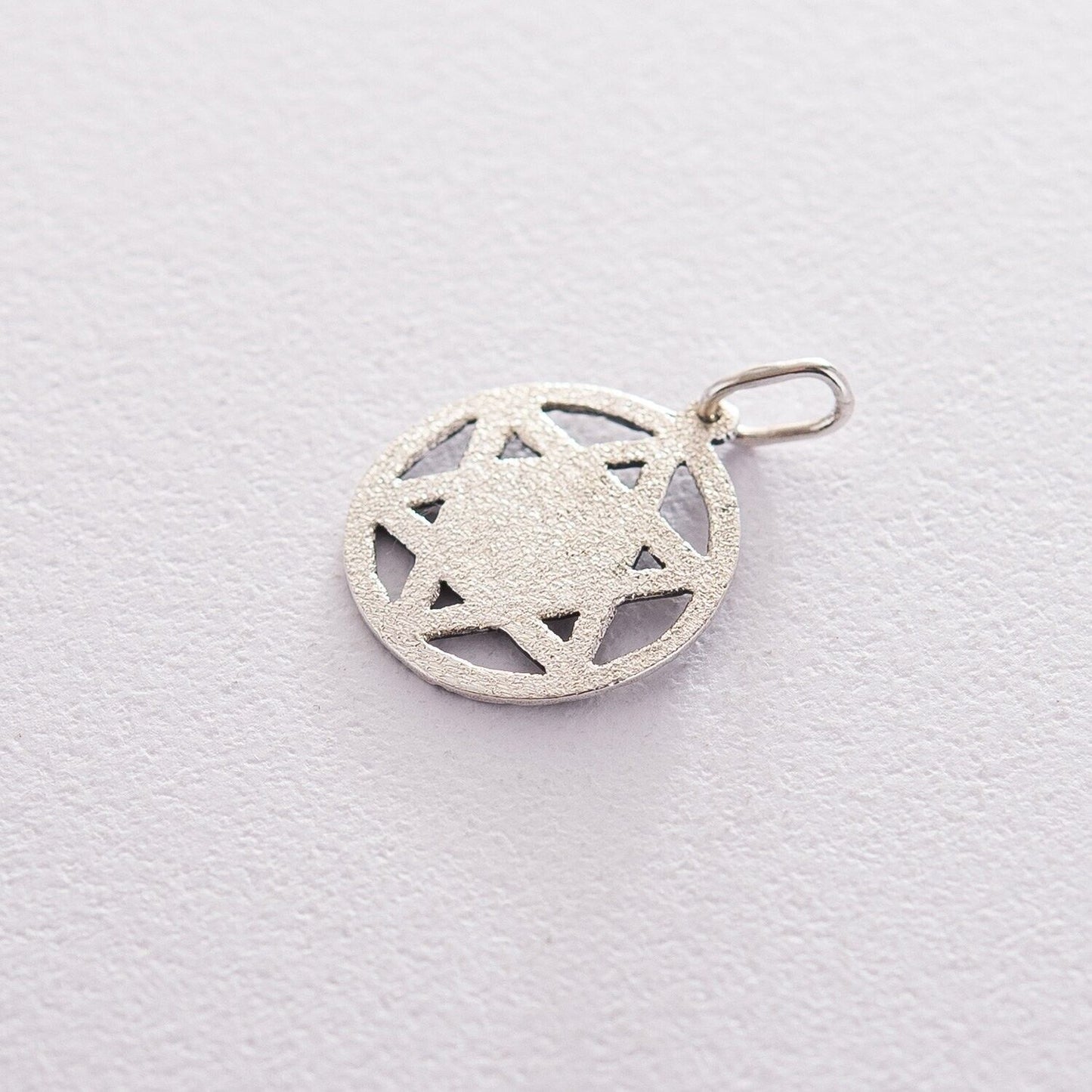 Pendant Star of David Israel Jewish Necklace Jewelry Charm Silver 925