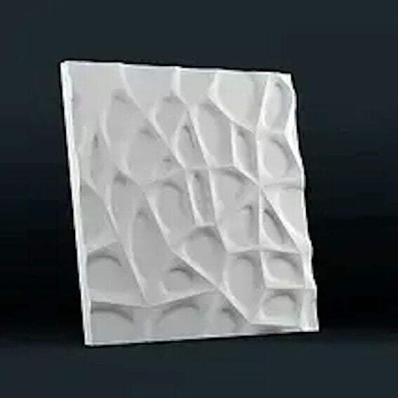 2pcs Panels Wall ABS Stone Art Plastic Mold Decor 3D Plaster Tile Form Design