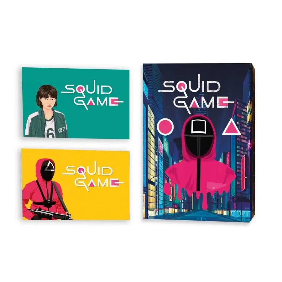 POPULAR BOARD GAME ”SQUID GAME” Настільна гра ("Гра в кальмара")