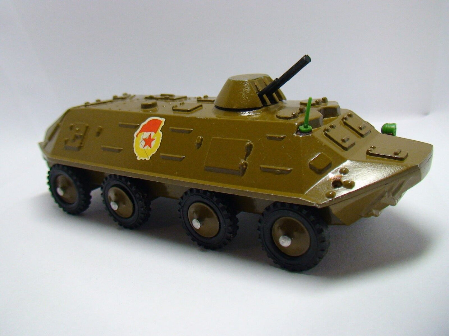 BTR 344 METAL USSR SOVIET SCALE MODEL 1:43 MILITARY ARMY ARMOR TIN TOY VEHICLE