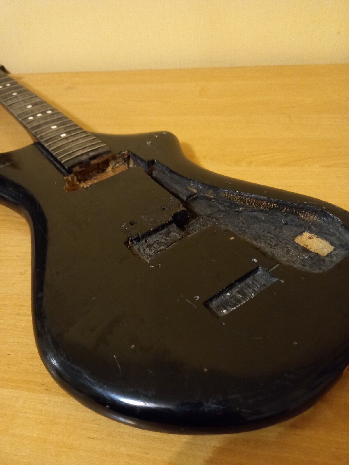 Unnamed Electric Guitar 6 String Unknown HandMade USSR Soviet Guitar Project