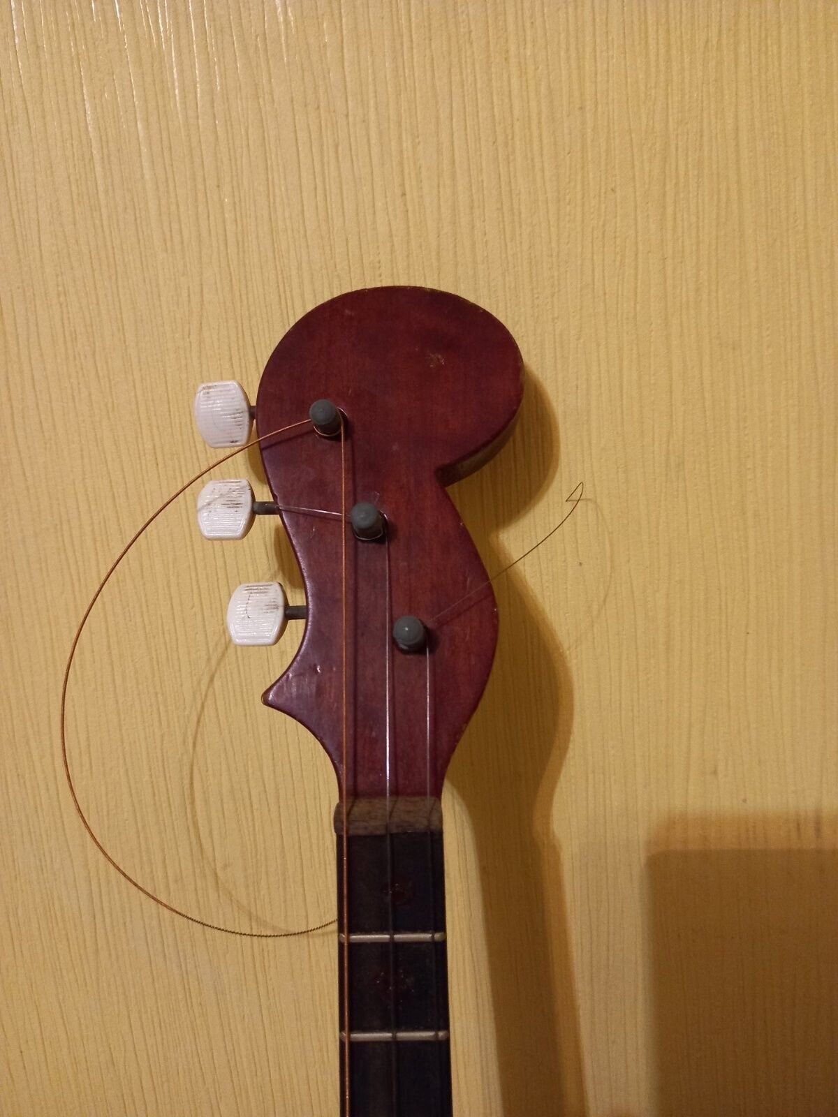 Master Domra Prima Folk Instrument 3 strings Ukrainian Ukraine Vintage 1990