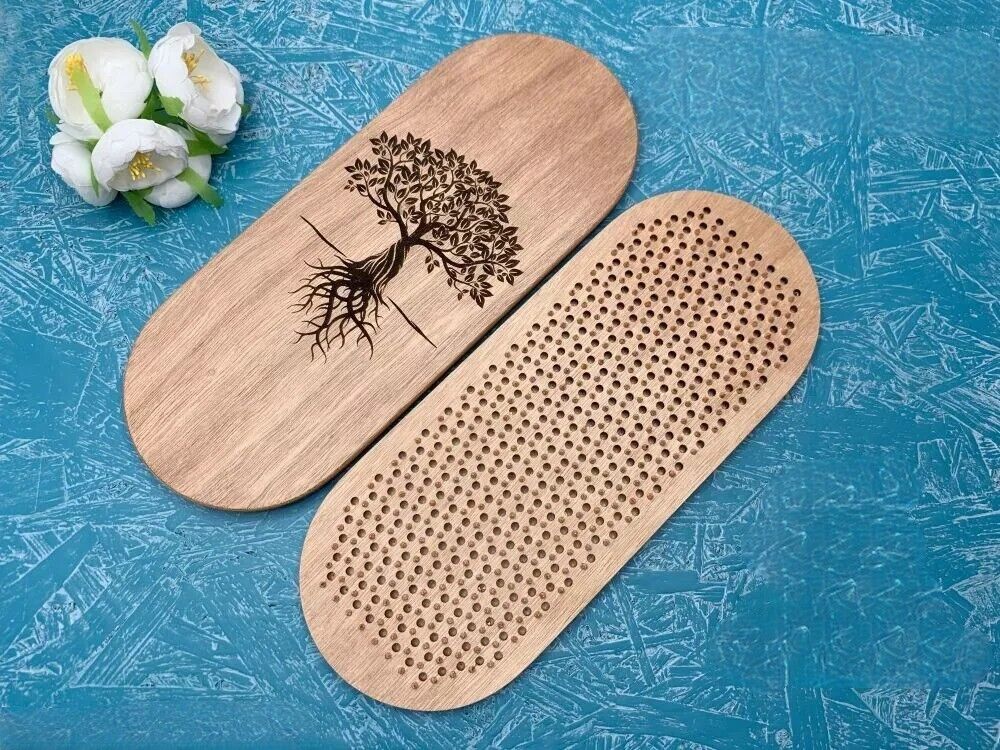 NEW Sadhu board Yoga Meditation Spiritual life - Copper Nails - 10 mm Tree