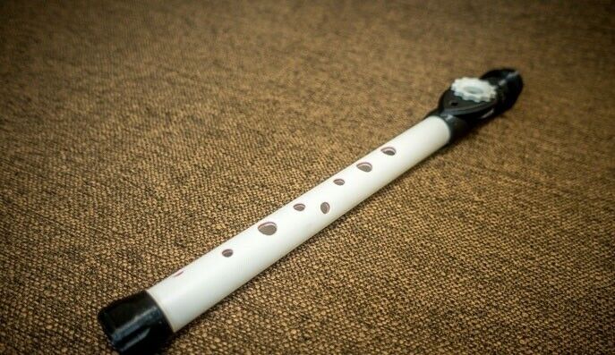Sopilka Ukrainian Chromatic Soprano in C Flute Ukraine Kazu with Regulator