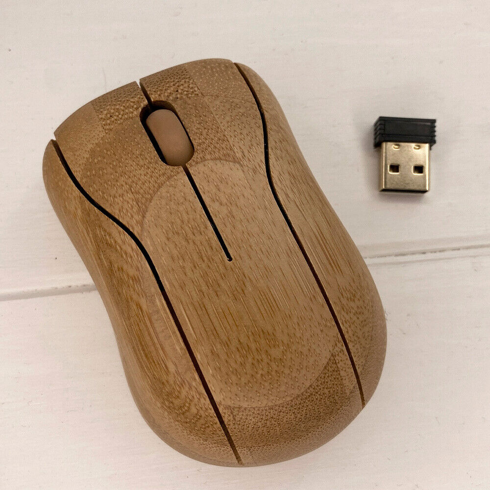 Exclusive Wood Mouse Bluetooth Wireless TV Notebook PC Wooden
