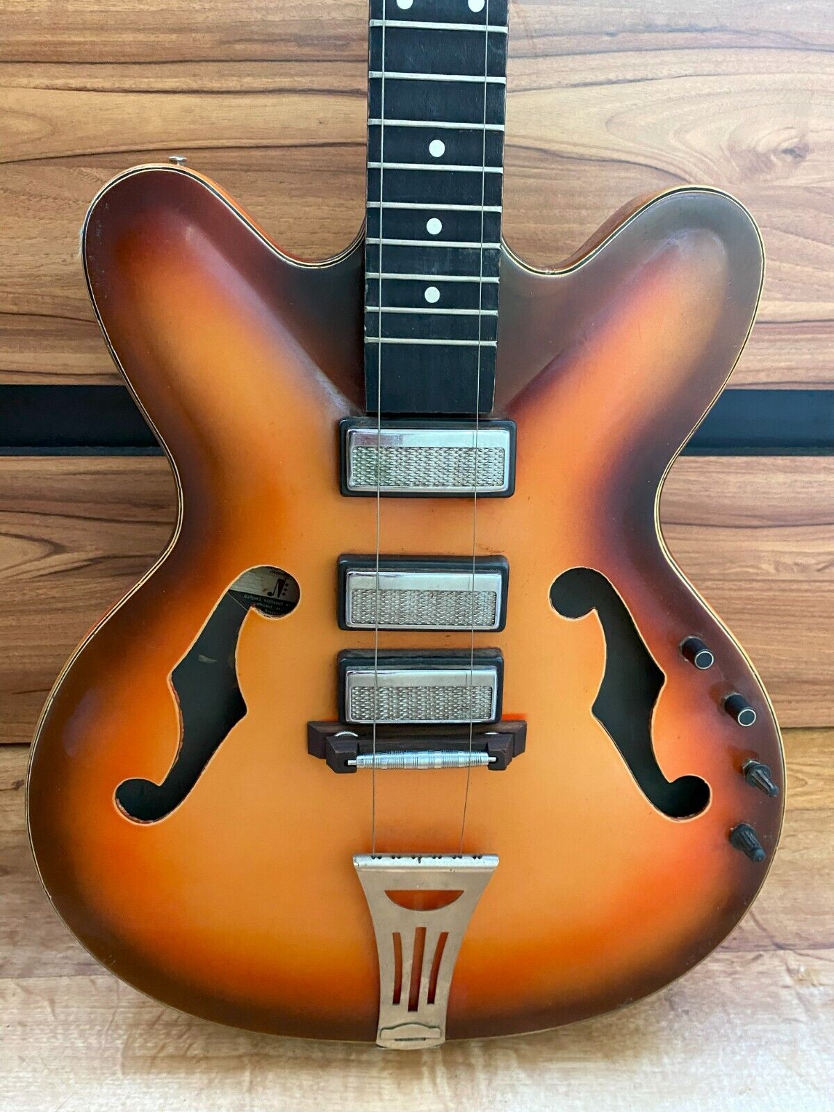 Mariya Electric Guitar 12 strings USSR Soviet Russian Vintage Rare