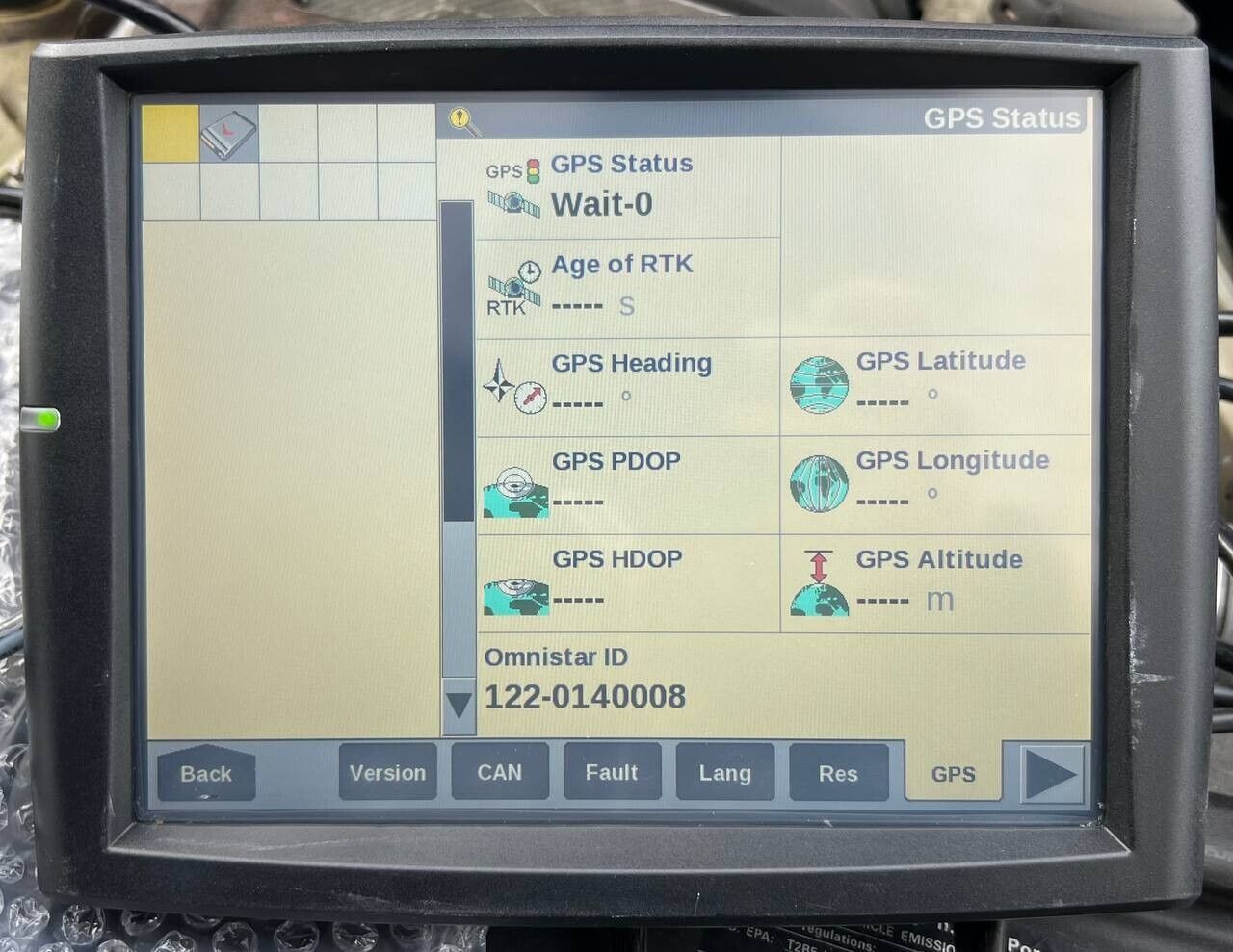 Trimble AG-372 RTX Receiver /AFS PRO 700 Display KIT/NavController III 48036776