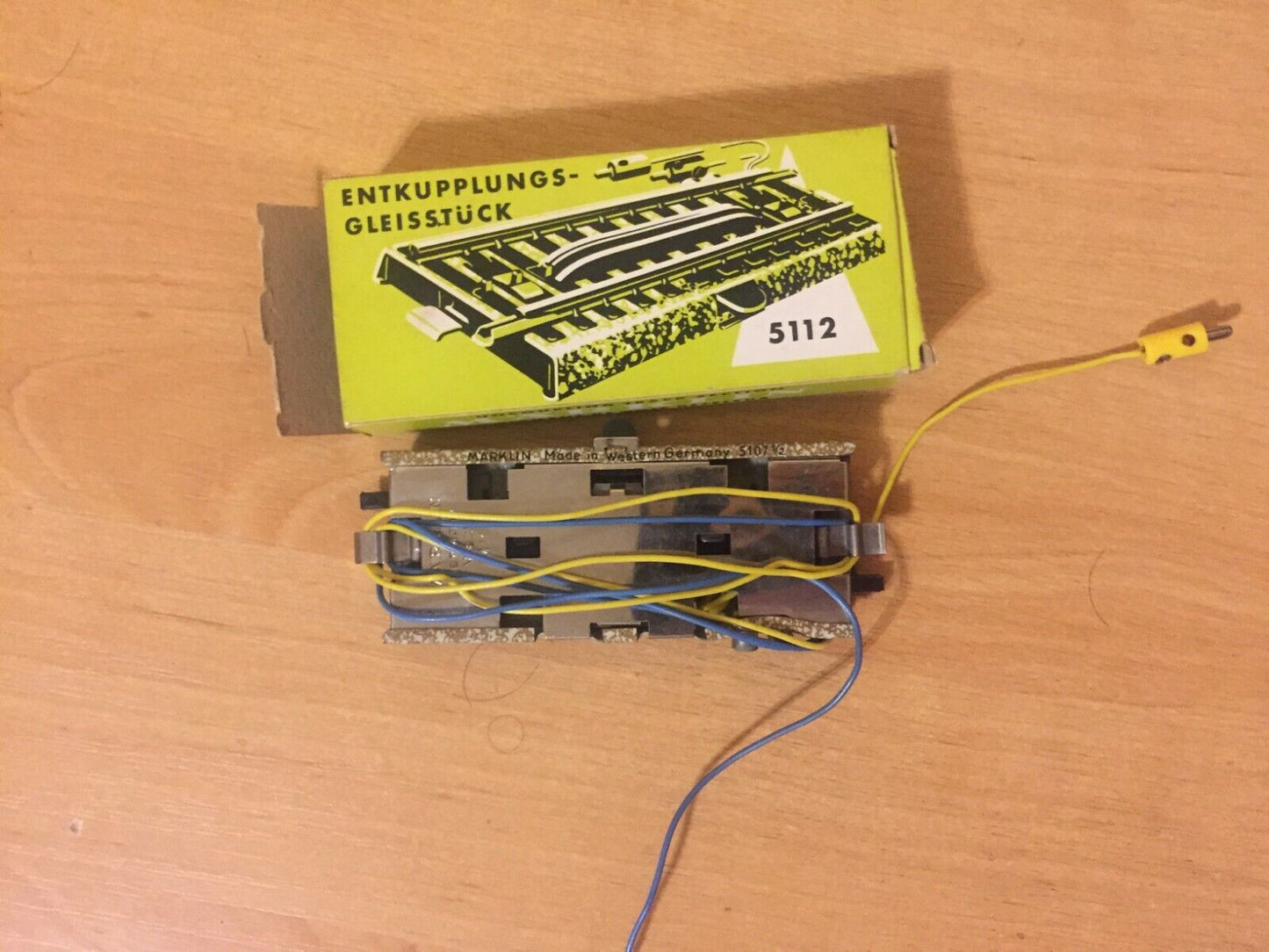 Marklin HO Scale Uncoupling Track 5112 with Box
