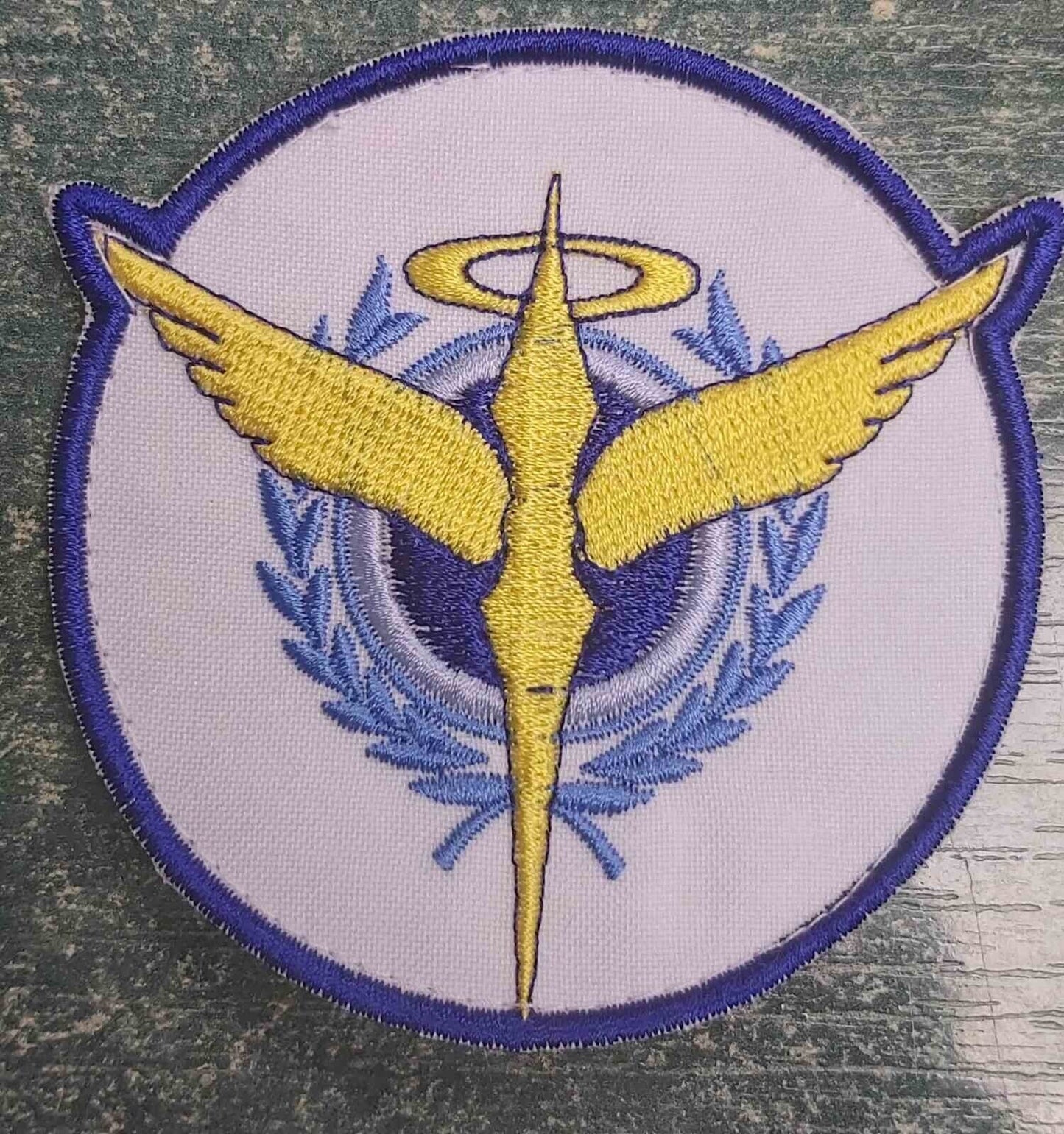Ukraine Patch - Patch bird with wings round