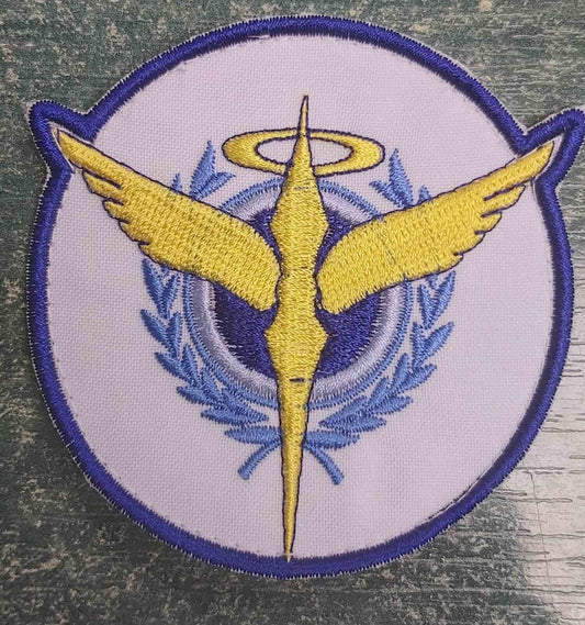 Ukraine Patch - Patch bird with wings round