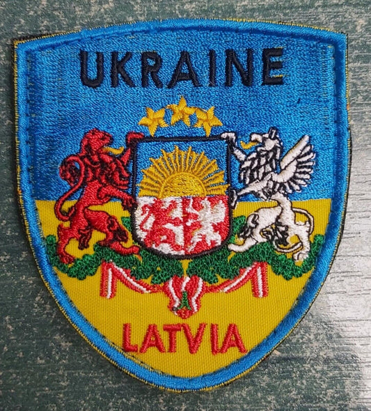 Ukraine Patch -Ukraine + Latvia  ZSU