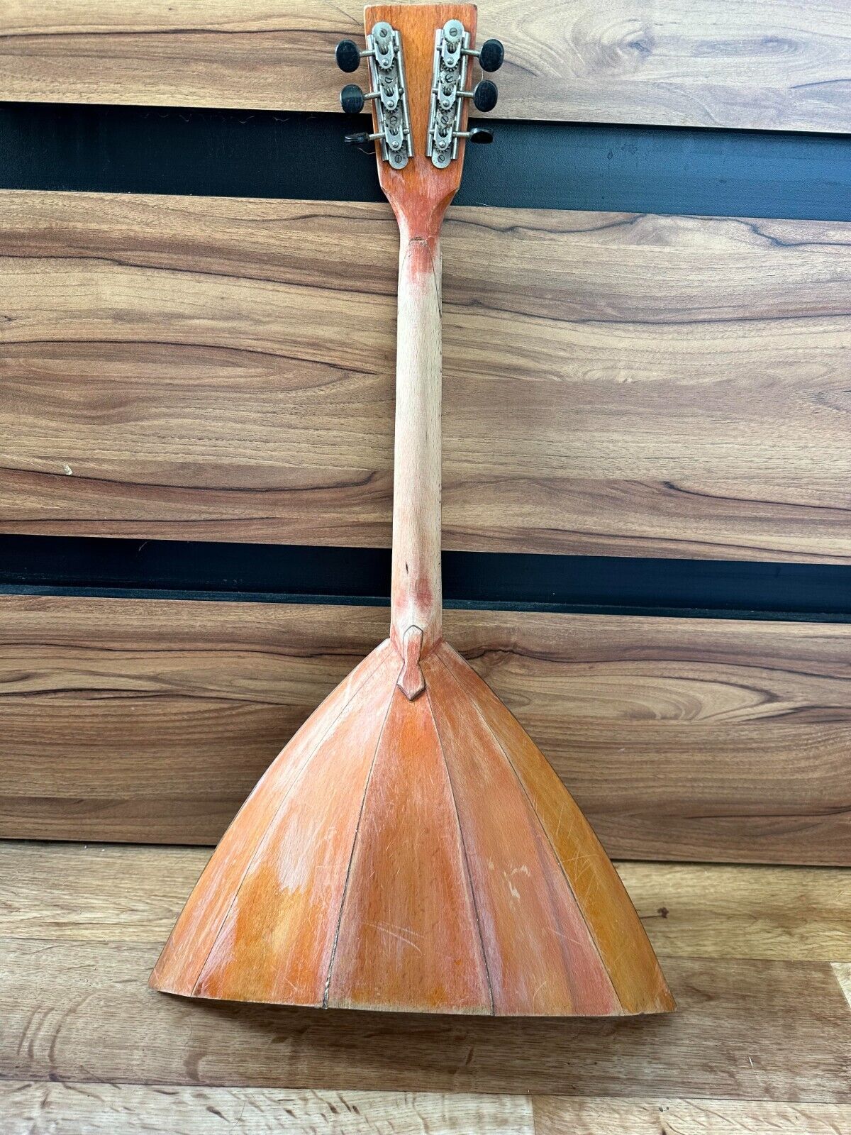 Balalayka Folk Instrument USSR Soviet 6 String Balalaika Vintage