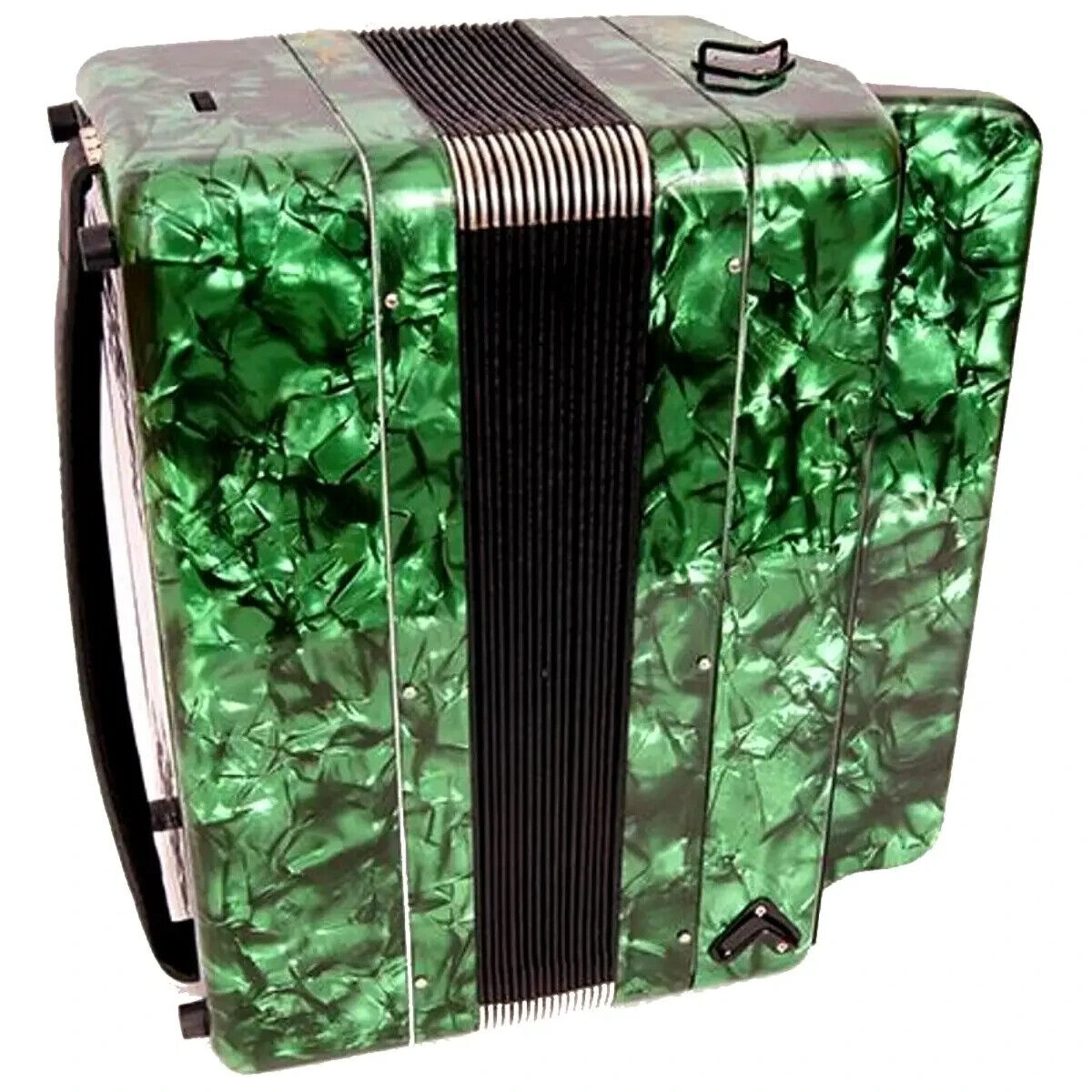NEW Button Accordion Tula Etude 205M BN-40 Green Garmoshka Bayan