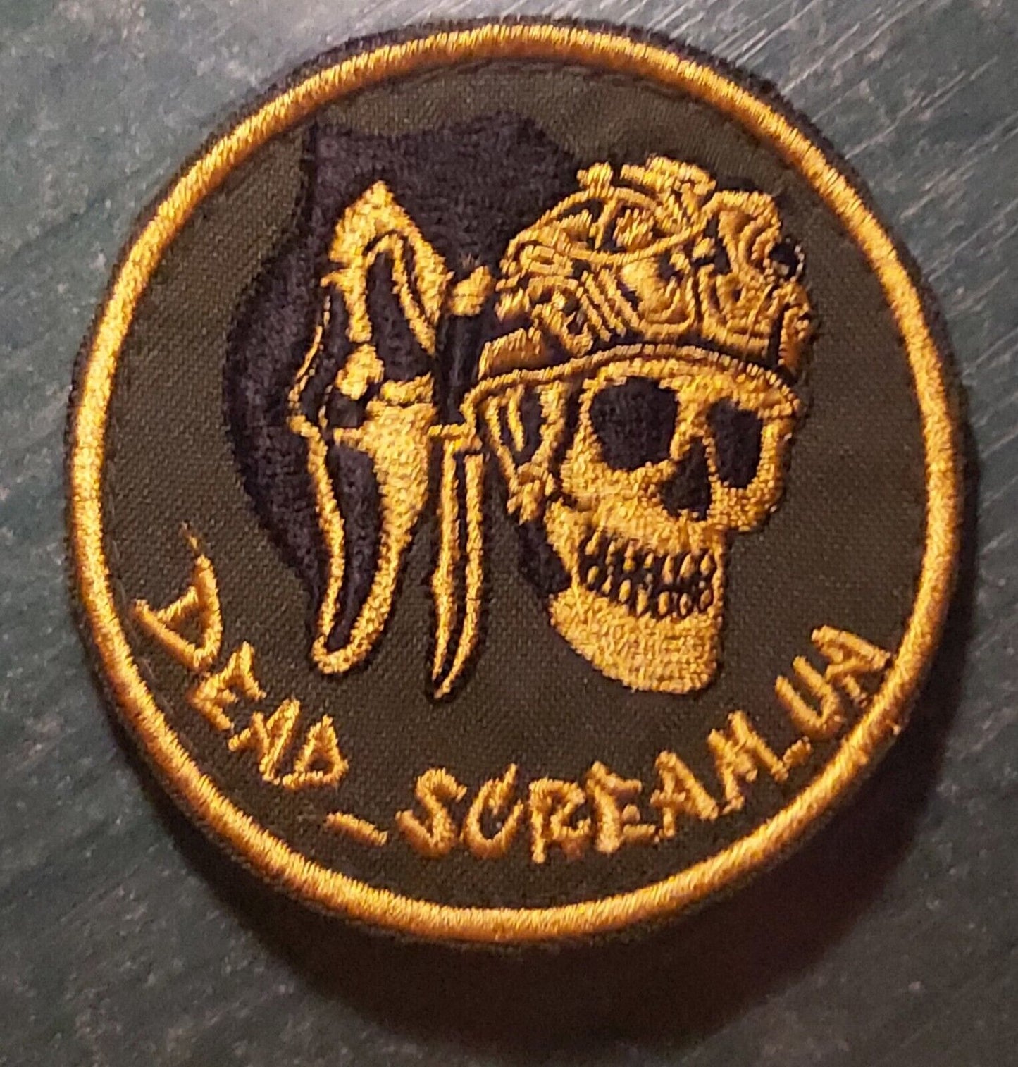 Ukraine Patch - Dead scream. ua scull ZSU