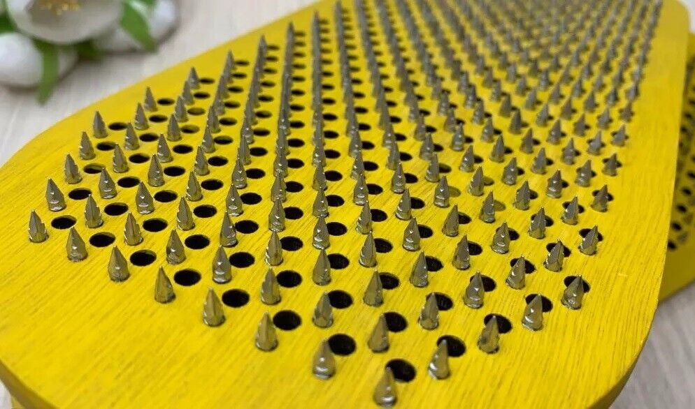 Sadhu board Yoga Meditation Spiritual life Fitness relaxation OM Nails board