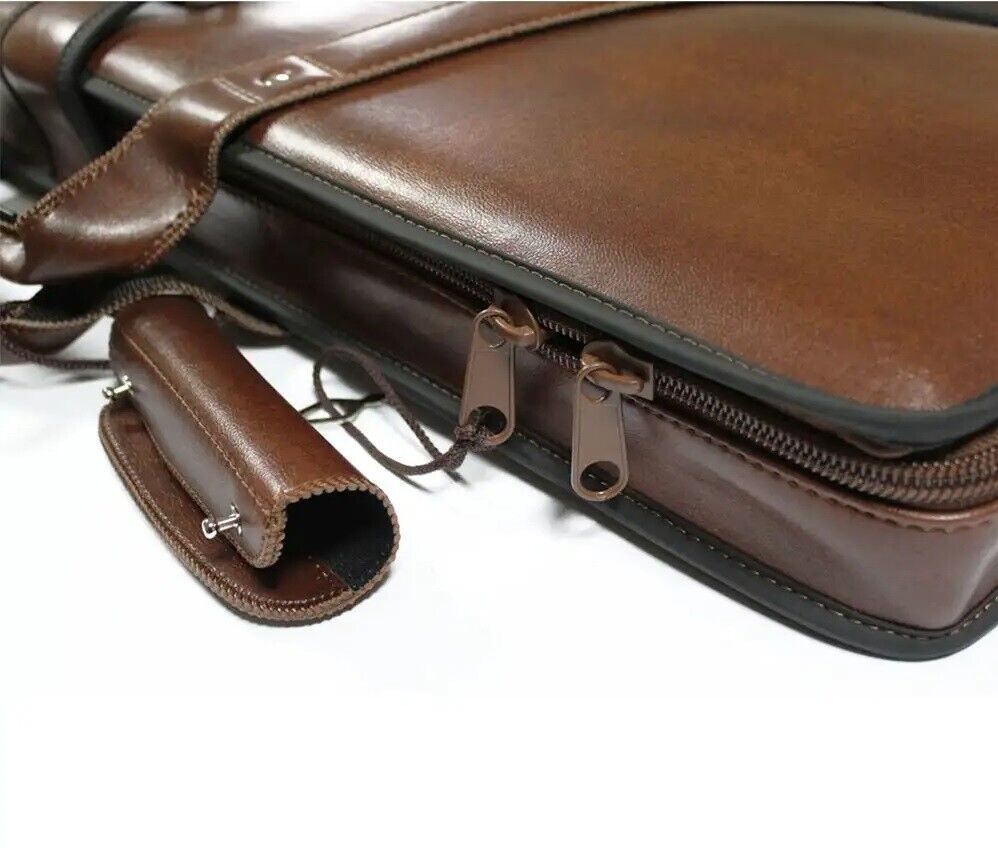 Shotgun Hunting Case Eco Leather Cover Rifle Disassemble Gun Carry Bag Gift