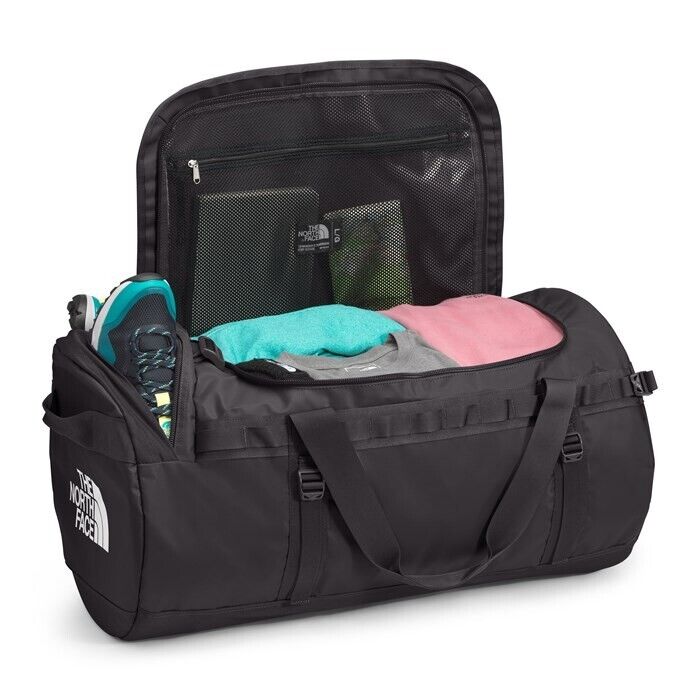 NEW The North Face Base Camp Duffel Bag Backpack 95L Black - Size L