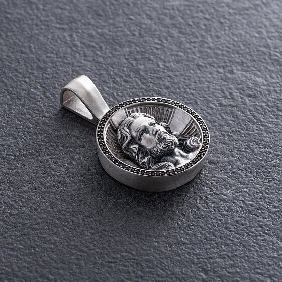 New Silver Pendant Jesus Christ Sterling Necklace Charm Gift Orthodox Silver 925
