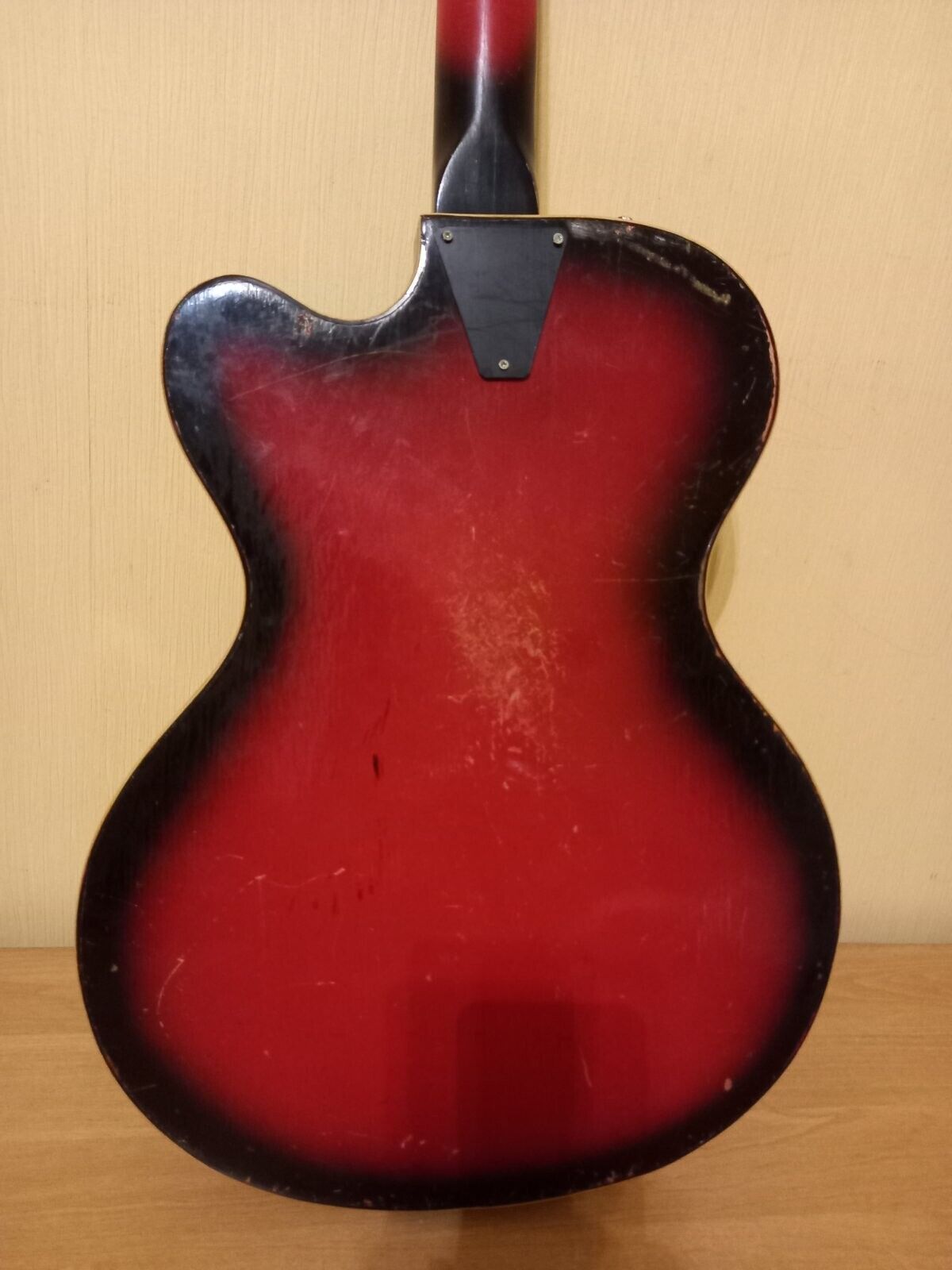 Lvov Electric Guitar USSR Soviet Ukrainian 6 String Lviv Vintage Rare