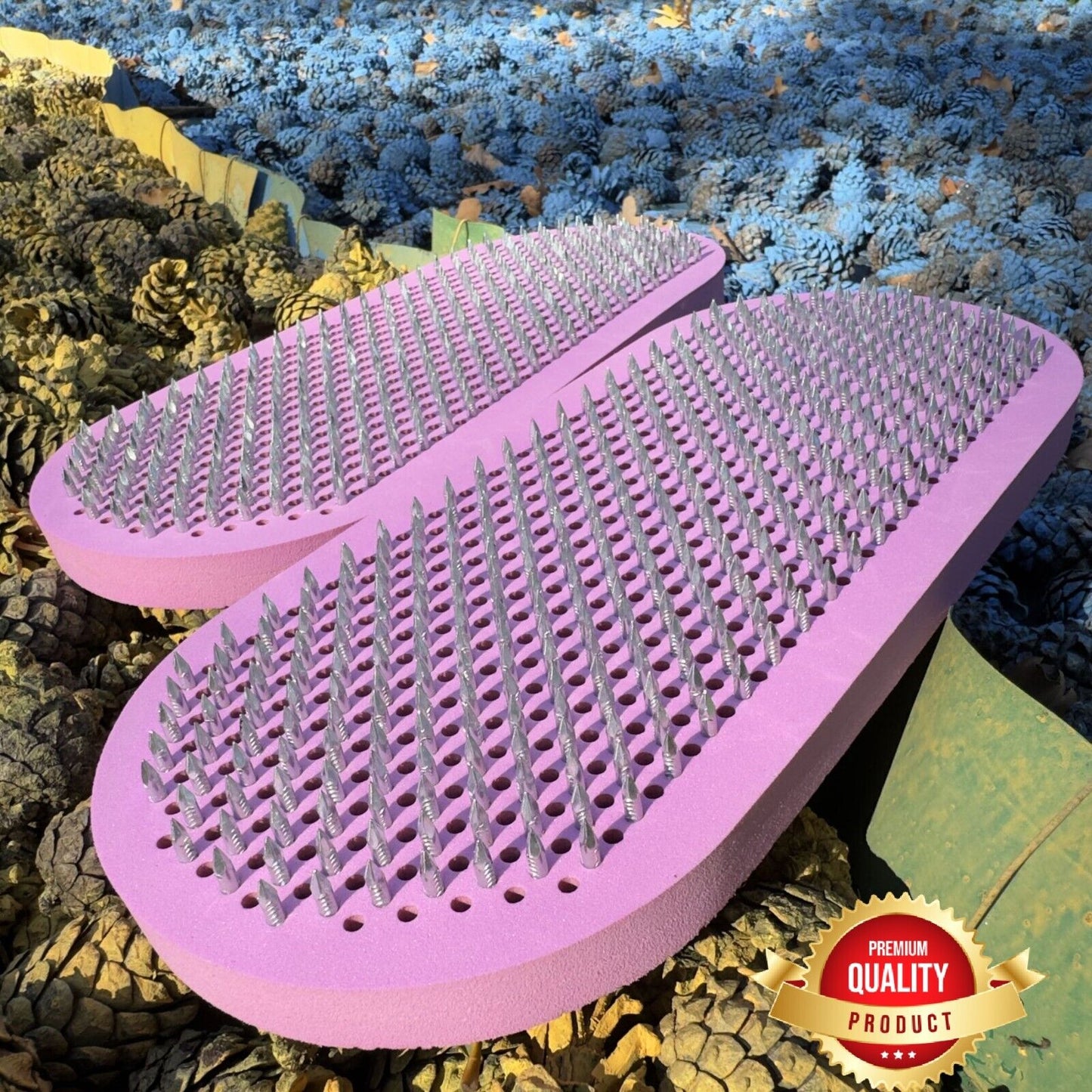 New Sadhu board w/ Nails Yoga Meditation Spiritual life Color Pink Women Gift