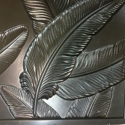 2pcs Panels Wall ABS Stone Art Plastic Mold Decor 3D Plaster Tile Form Design