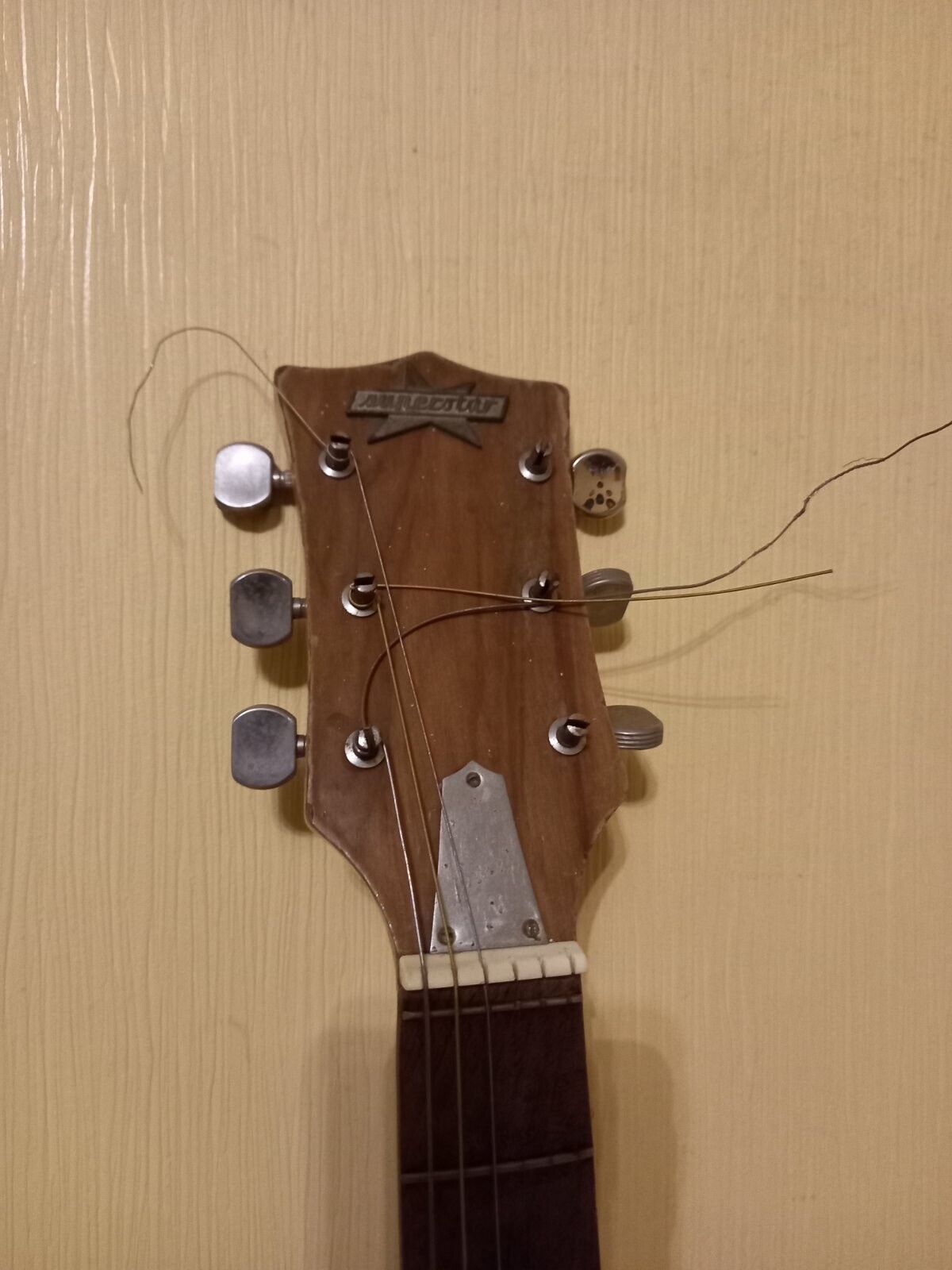 Jolana Superstar Electric Guitar 6 String Vintage and Rare