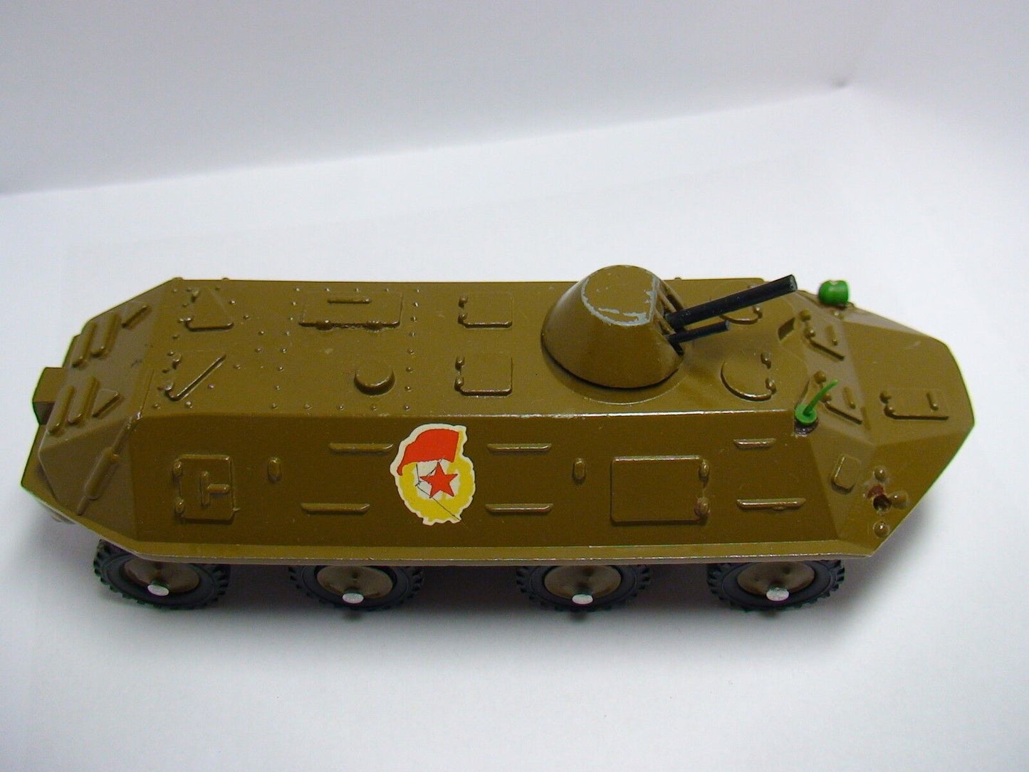 BTR 344 METAL USSR SOVIET SCALE MODEL 1:43 MILITARY ARMY ARMOR TIN TOY VEHICLE