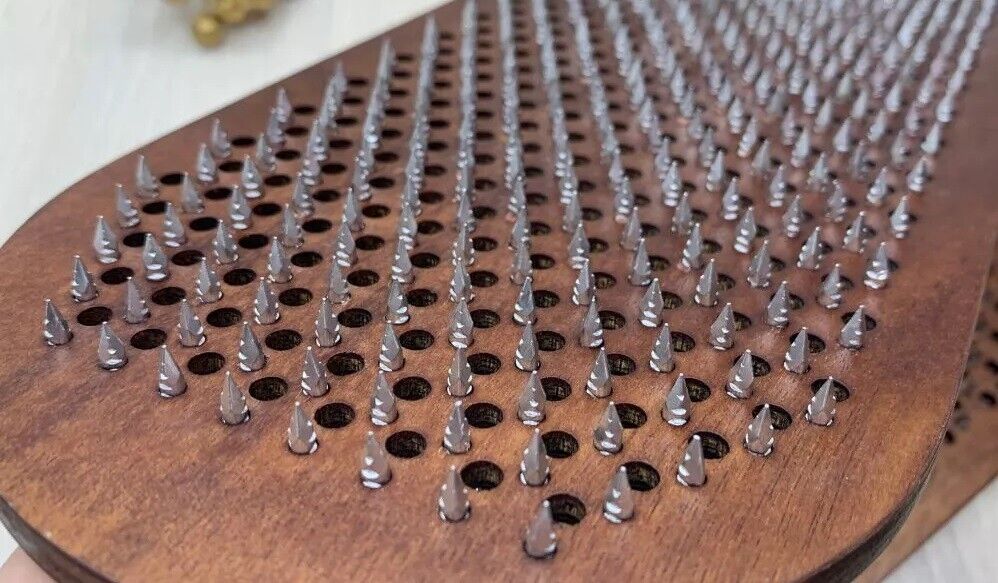 Sadhu board Yoga Meditation Spiritual life healing & awakening Nails board 10 mm