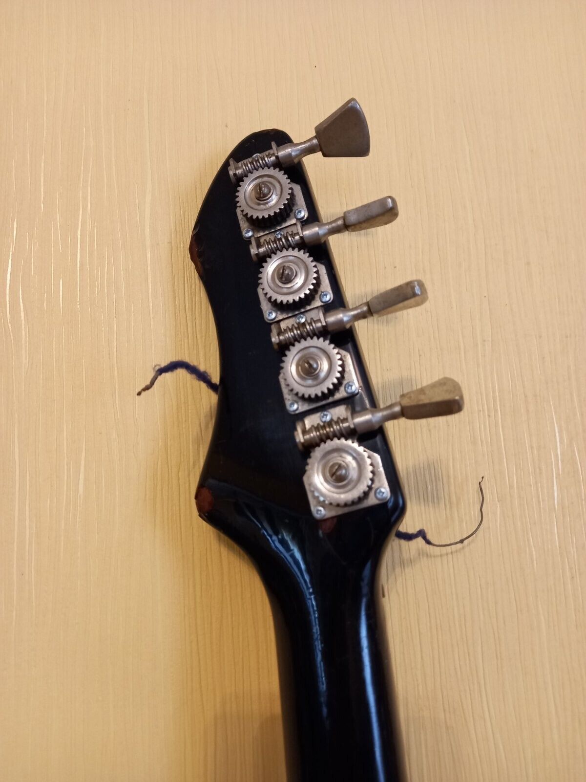 Borisov USSR Soviet Bass Guitar 4 String Solid Body Vintage Rare