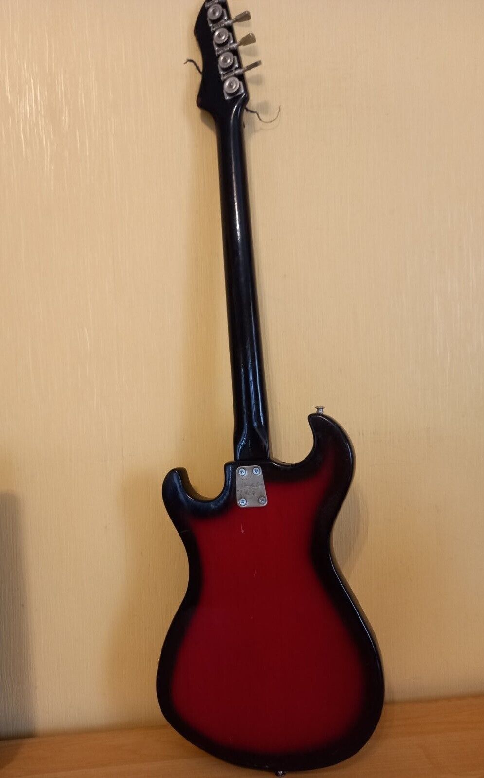 Borisov USSR Soviet Bass Guitar 4 String Solid Body Vintage Rare