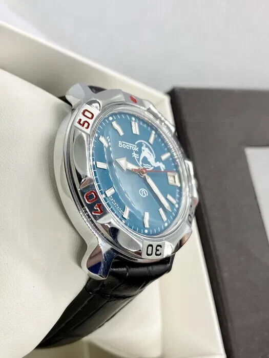 Vostok Amphibia Men's Watch Wristwatch Mechanical USSR Soviet Vintage Serviced