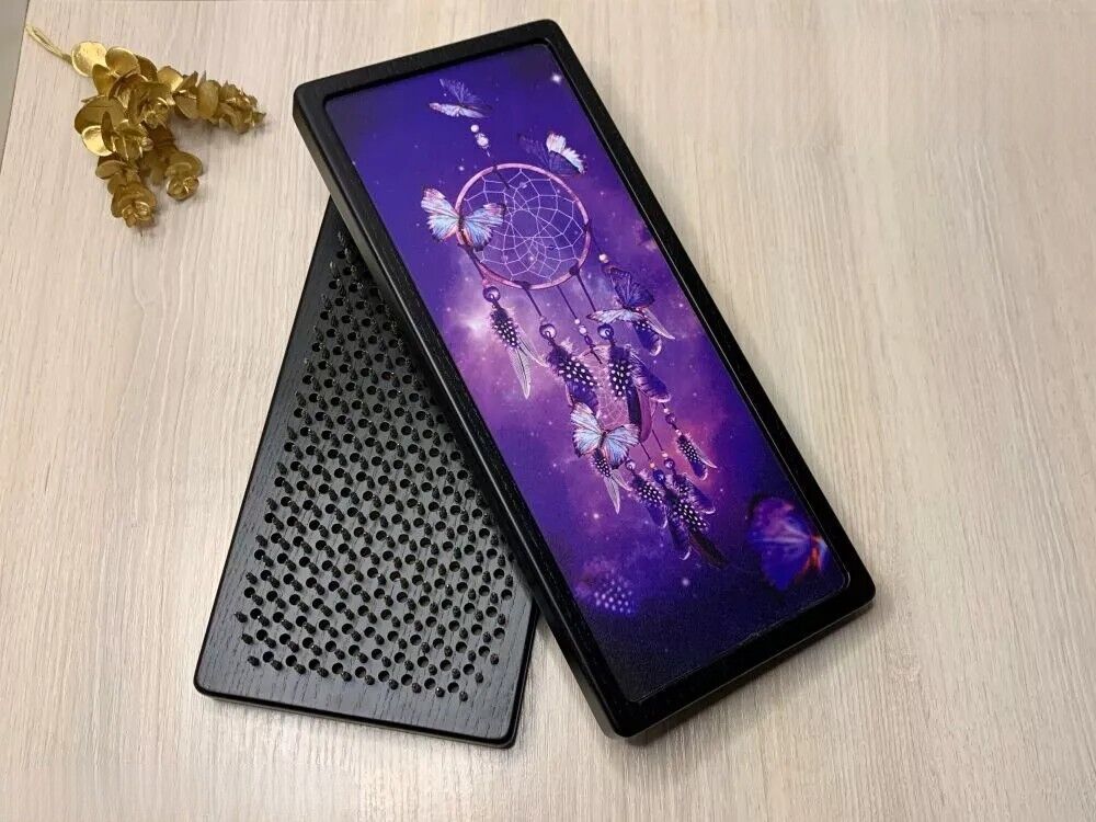 Premium Sadhu board Yoga Meditation Spiritual Dream Catcher NAILS Natural Wood