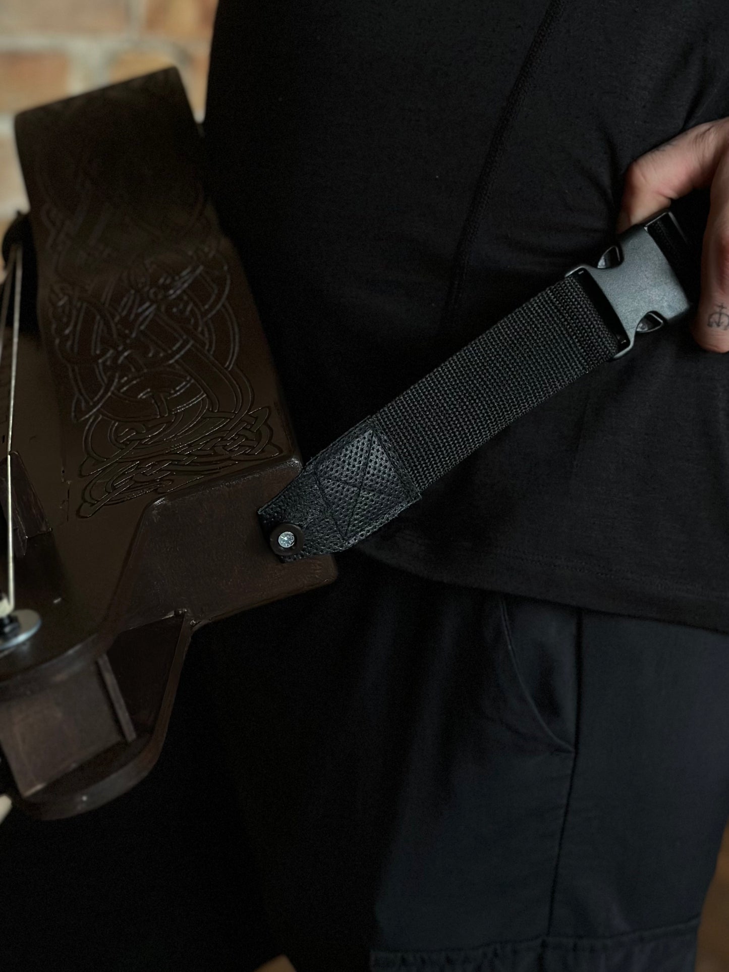 Hurdy-gurdy Strap, Handmade Strap, Hurdy Gurdy Belt, Lyre Strap, Hurdy Gurdy Strap, Adjustable Lyra Strap, Handmade Belt