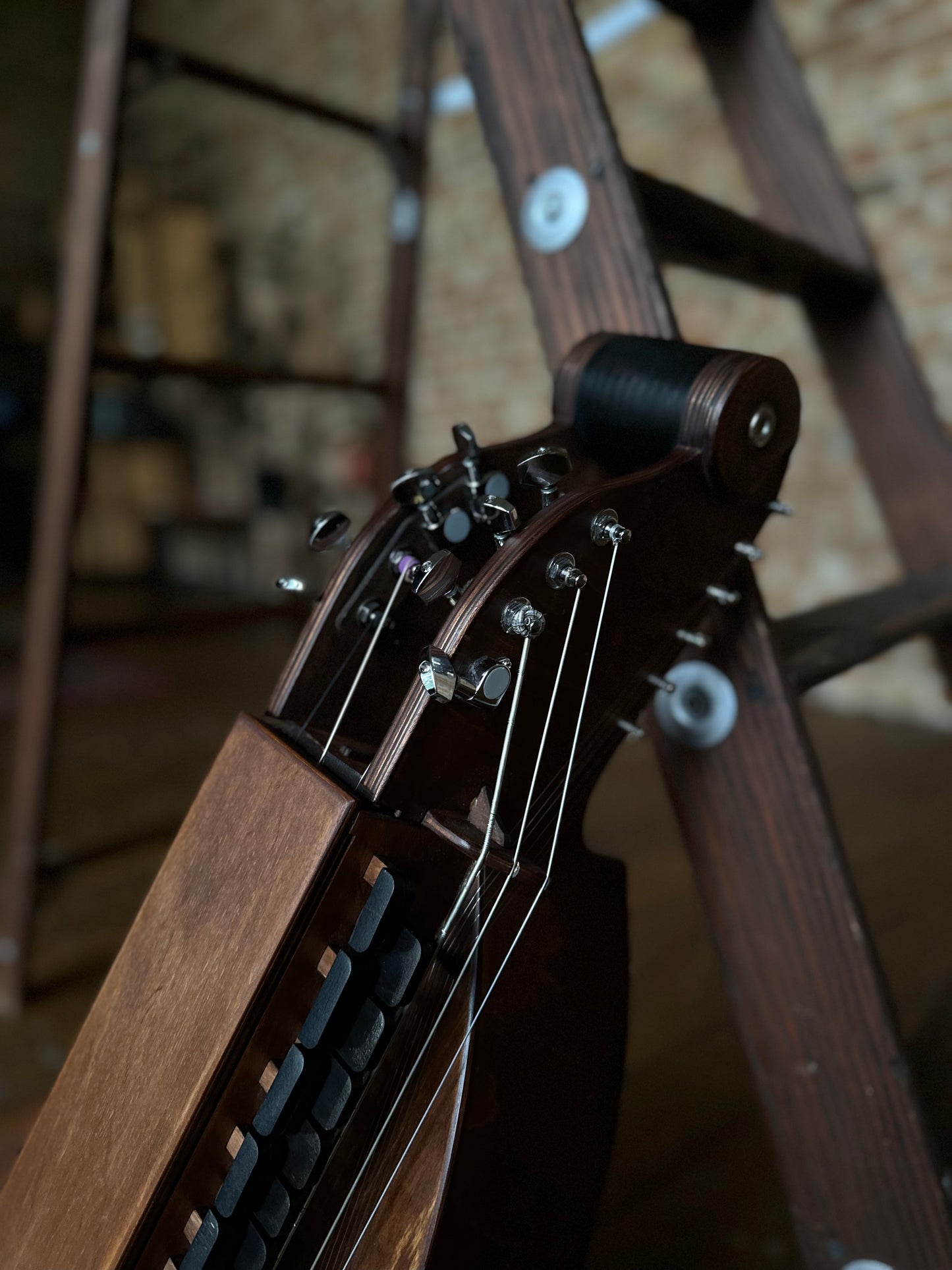 Hurdy-Gurdy, 20-String Hurdy Gurdy, Handmade Hurdy Gurdy, Wooden Hurdy Gurdy, Lyre Instrument, Model Premium, Handcrafted Hurdy Gurdy