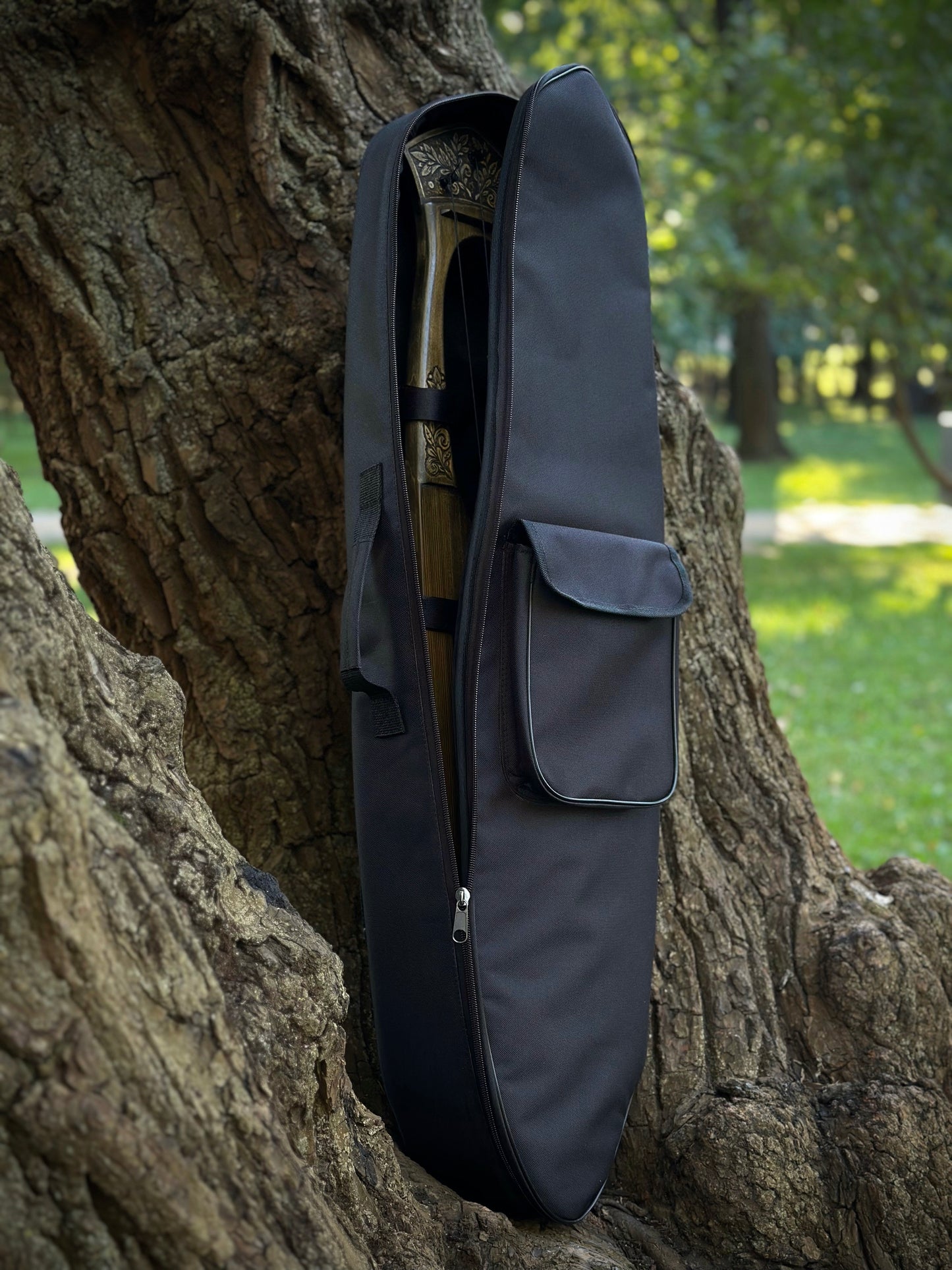 Tagelharpa Case, Handmade Soft Case, Harpa Bag, Tagelharpa cover, Harpa Case, Tagelharpa Soft Case, Handmade Harpa Case, Transport case